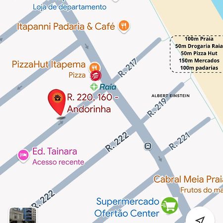 איטפמה Apartamento 3 Suites A 100M Do Mar מראה חיצוני תמונה